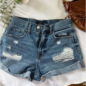 Aeropostale women denim distresses women size 4